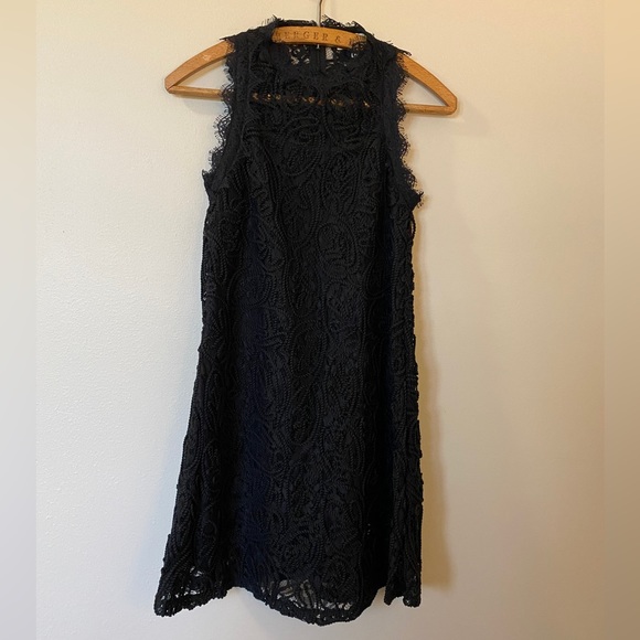 Bohme Mockneck Lace Cord dress - Small - Picture 1 of 5
